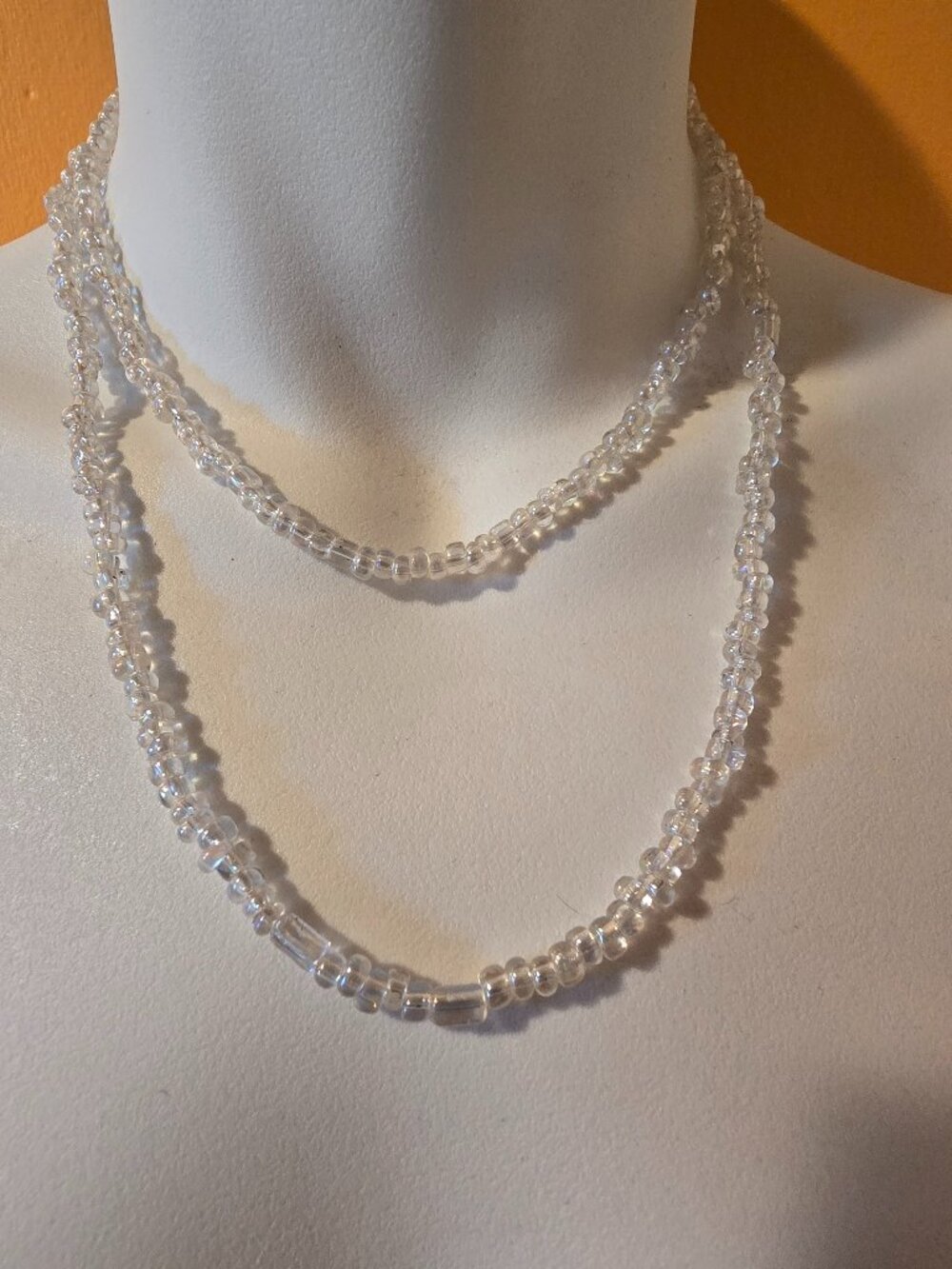 Clear Beads Necklace